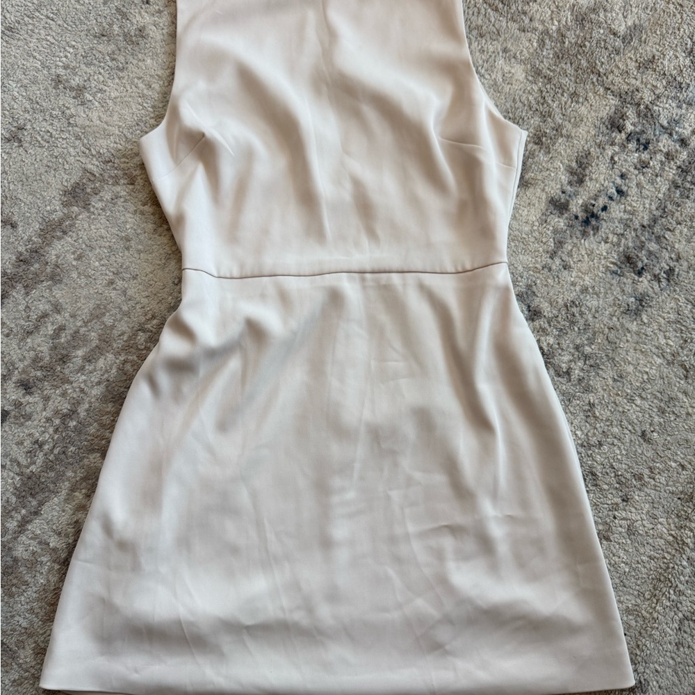Aritzia Babaton Off White Ivory Spectre Dress - Size 6 - Picture 7 of 8